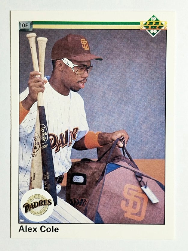 1990 Upper Deck #751 Alex Cole RC