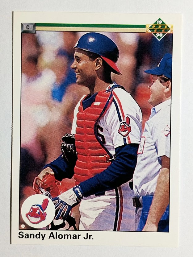 1990 Upper Deck #756 Sandy Alomar Jr.