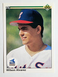 1990 Upper Deck #765 Wilson Alvarez RC
