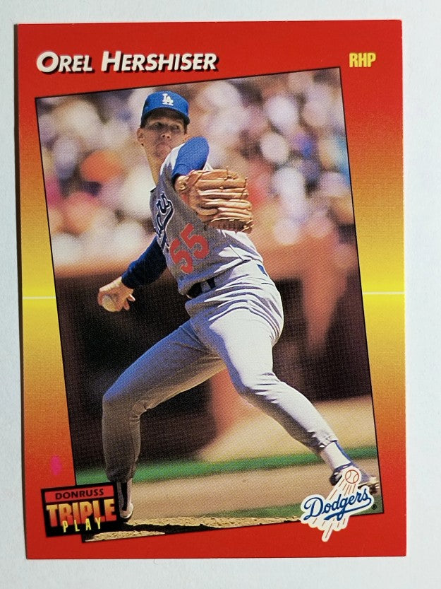 1992 Triple Play #212 Orel Hershiser