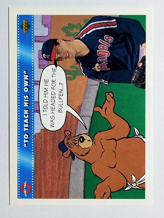 1992 Upper Deck Comic Ball 3 #72 To Teach His Own/Jim Abbott