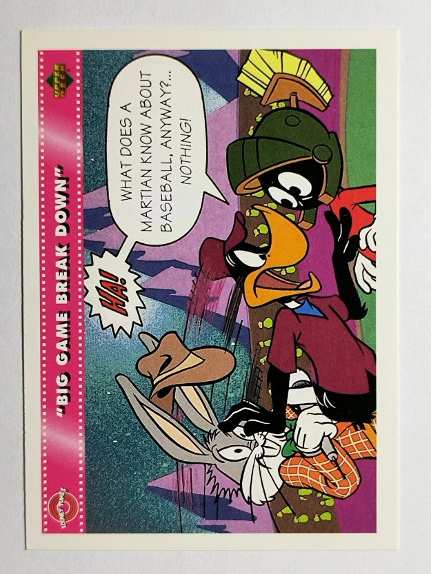 1992 Upper Deck Comic Ball 3 #121 Big Game Break Down