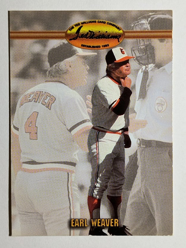 1993 Ted Williams #85 Earl Weaver MG