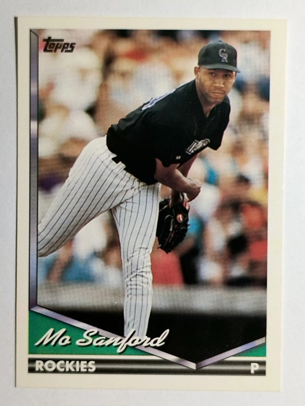 1994 Topps #343 Mo Sanford