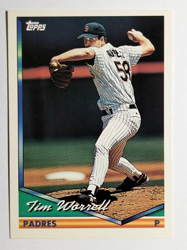 1994 Topps #458 Tim Worrell