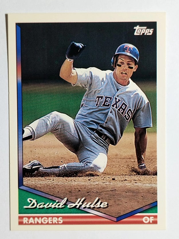 1994 Topps #498 David Hulse