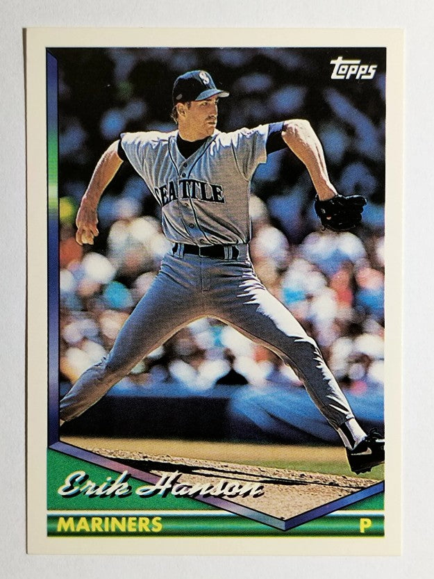 1994 Topps #529 Erik Hanson