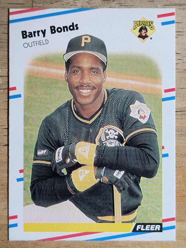 1988 Fleer #322 Barry Bonds