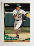 1994 Topps #610 Terry Steinbach
