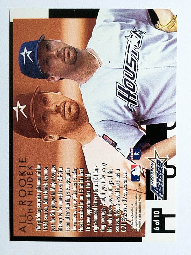 1995 Ultra All-Rookies #6 John Hudek