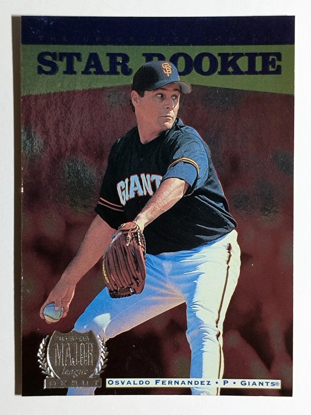 1996 Upper Deck #243 Osvaldo Fernandez RC