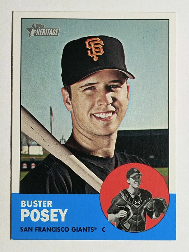 2012 Topps Heritage #85A Buster Posey