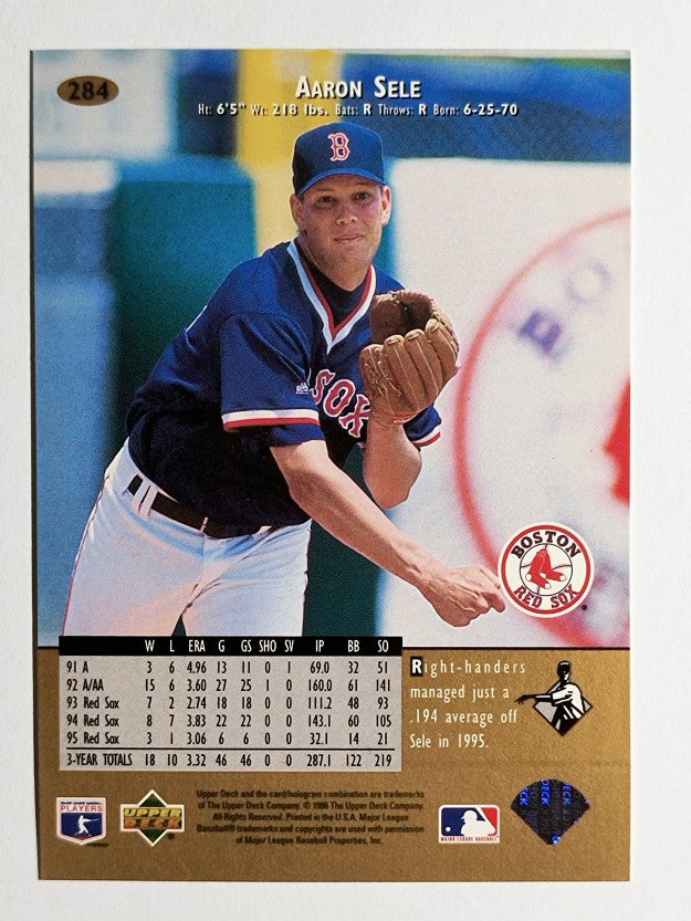 1996 Upper Deck #284 Aaron Sele