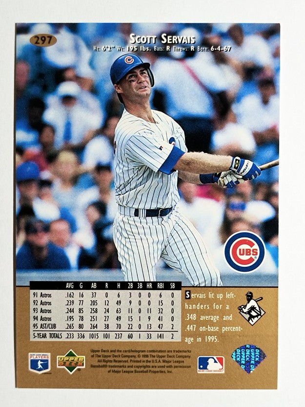 1996 Upper Deck #297 Scott Servais