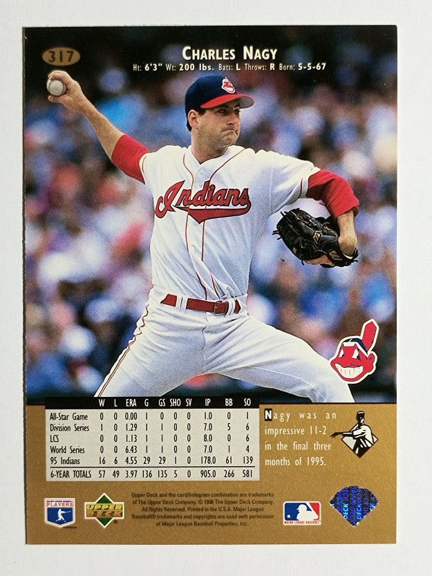 1996 Upper Deck #317 Charles Nagy