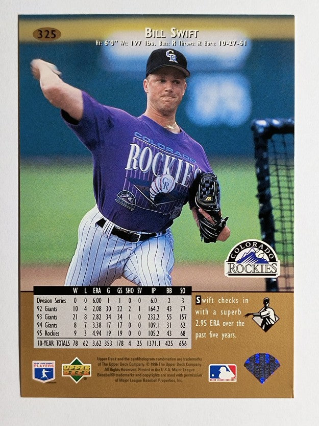 1996 Upper Deck #325 Bill Swift