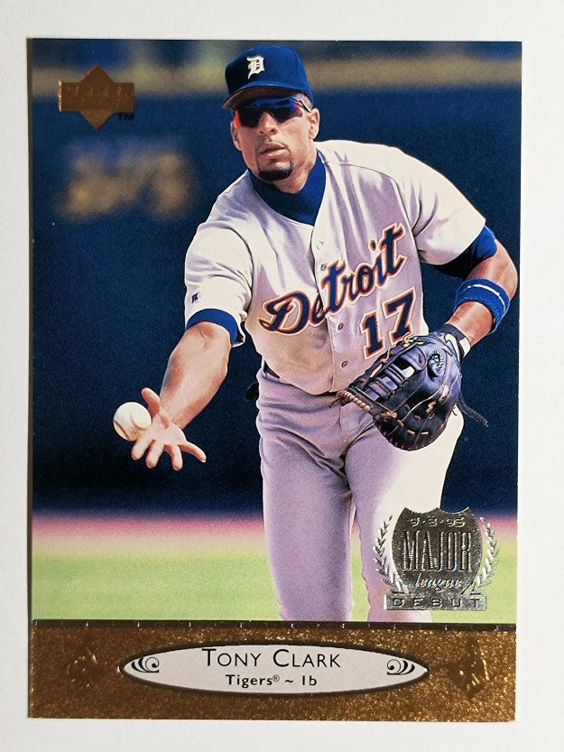 1996 Upper Deck #327 Tony Clark