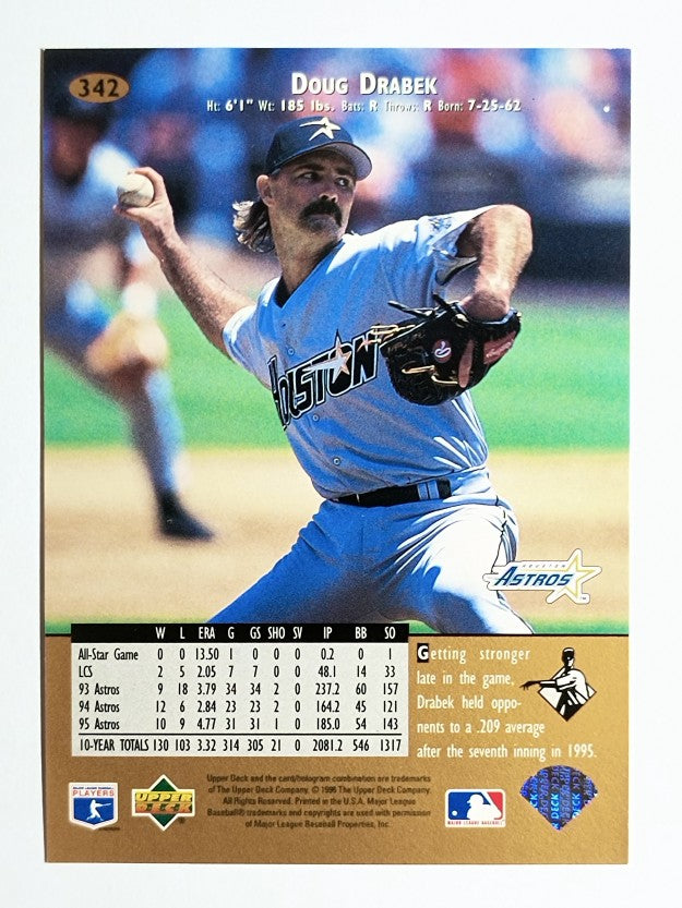 1996 Upper Deck #342 Doug Drabek