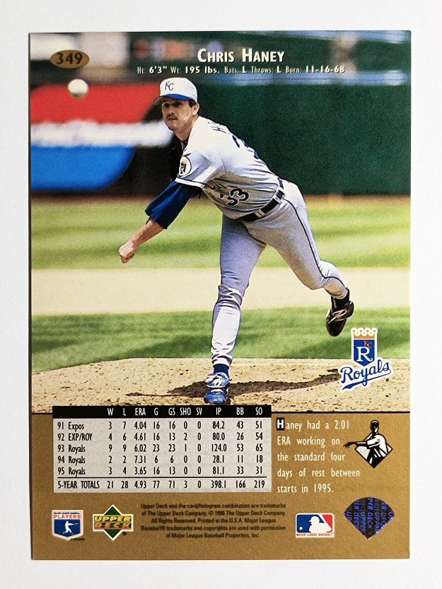 1996 Upper Deck #349 Chris Haney