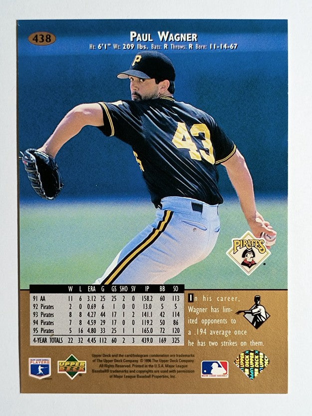 1996 Upper Deck #438 Paul Wagner