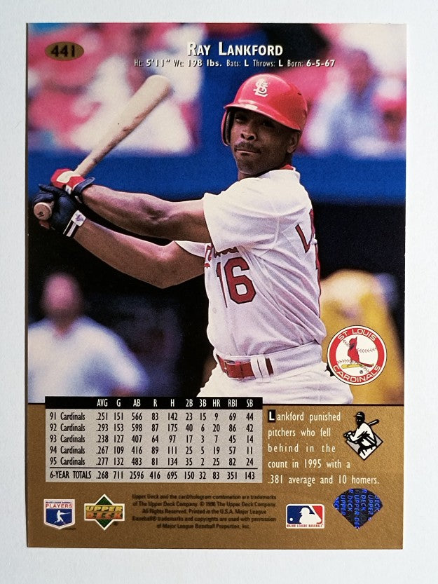 1996 Upper Deck #441 Ray Lankford