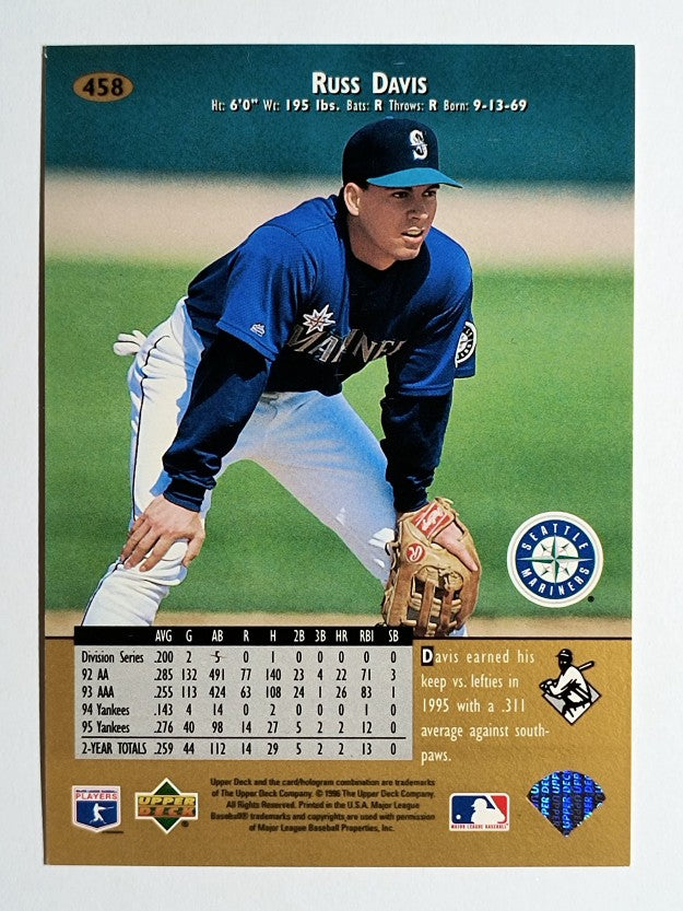1996 Upper Deck #458 Russ Davis