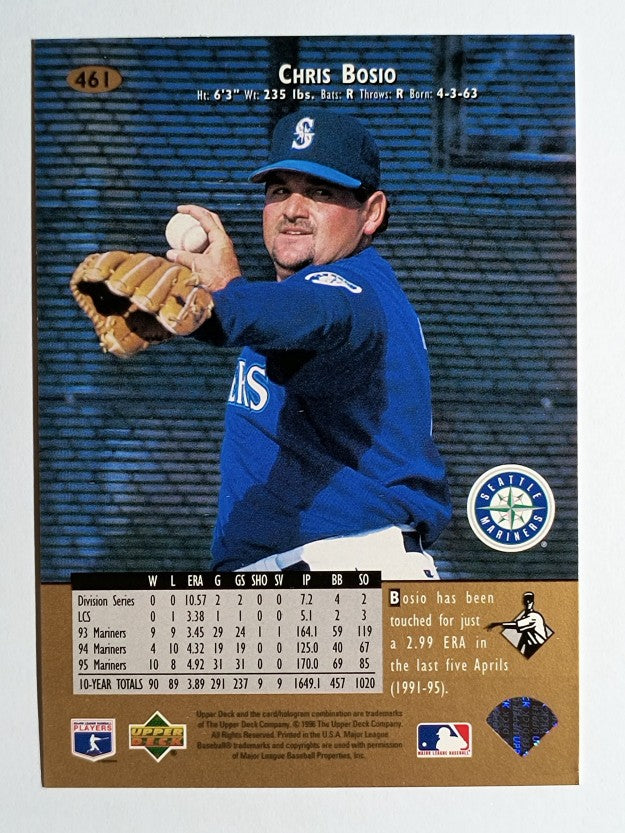1996 Upper Deck #461 Chris Bosio