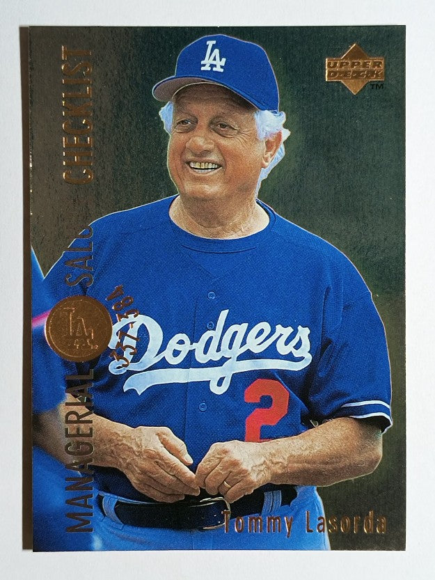 1996 Upper Deck #478 Tommy Lasorda CL