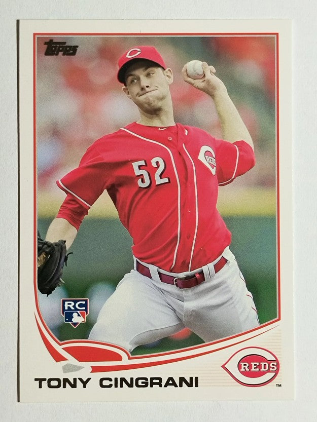 2013 Topps #142 Tony Cingrani RC