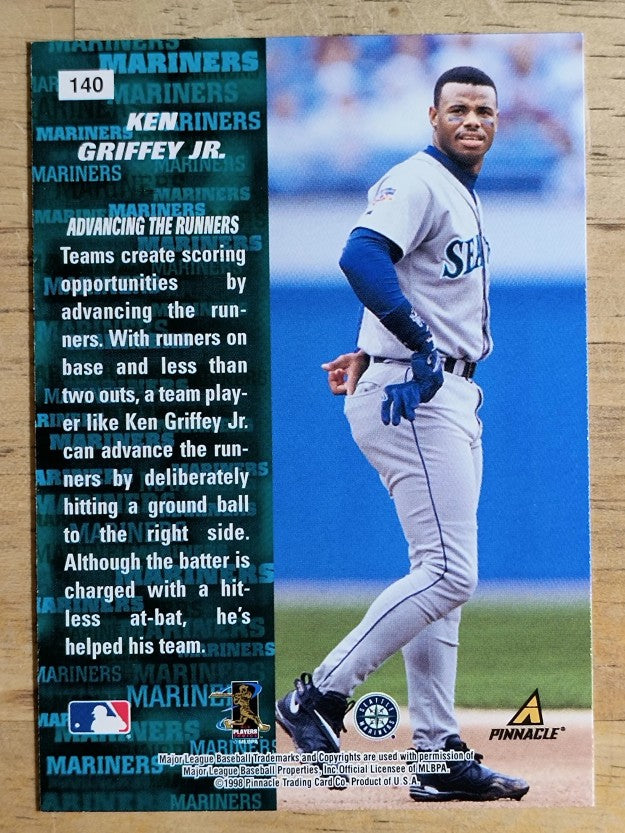 1998 Pinnacle Inside #140 Ken Griffey Jr. IT