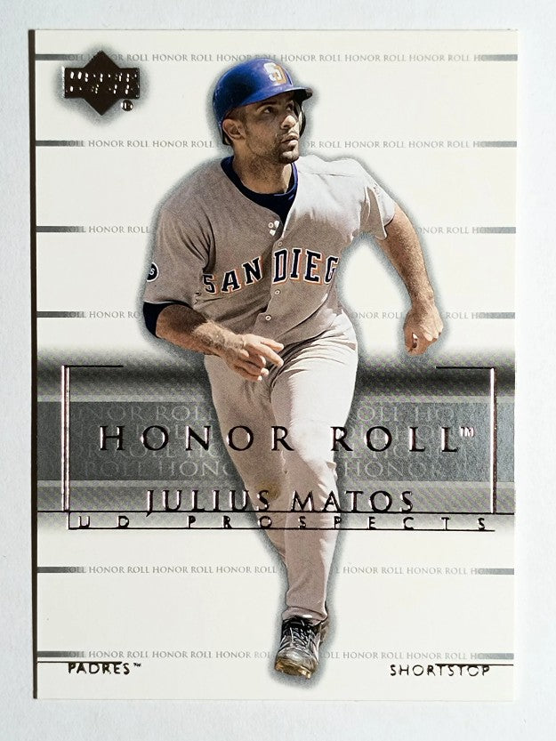 2002 Upper Deck Honor Roll #173 Julius Matos UDP RC