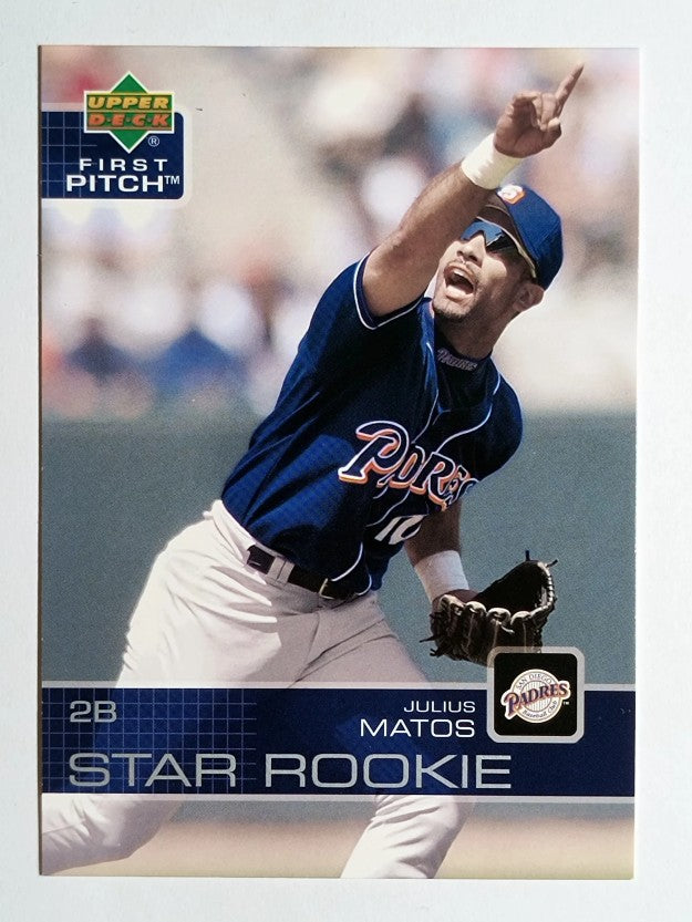 2003 Upper Deck First Pitch #25 Julius Matos SR