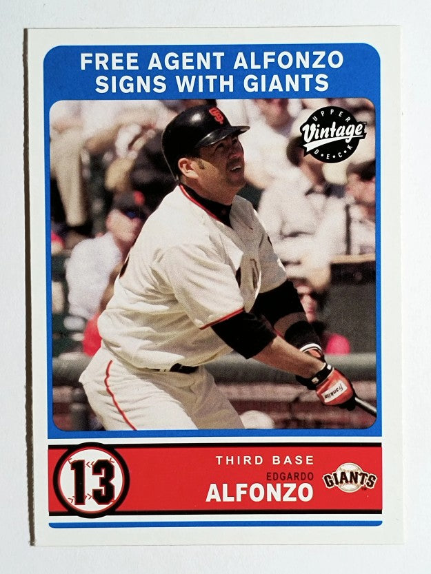 2003 Upper Deck Vintage #292 Edgardo Alfonzo