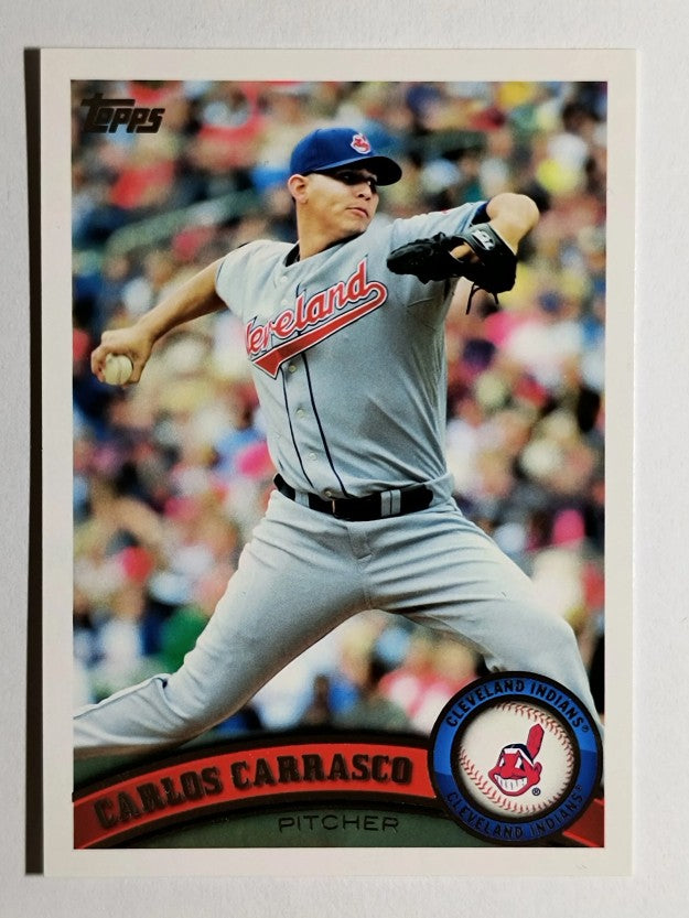 2011 Topps #28 Carlos Carrasco