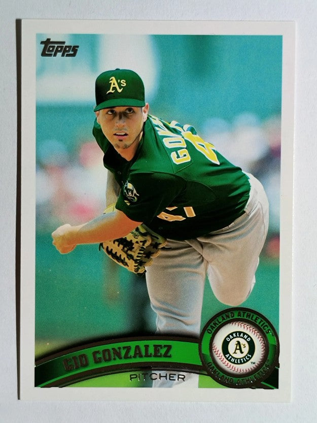 2011 Topps #30 Gio Gonzalez