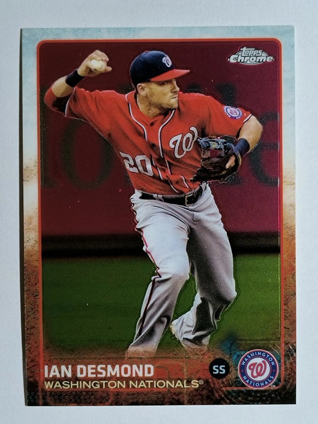 2015 Topps Chrome #56 Ian Desmond