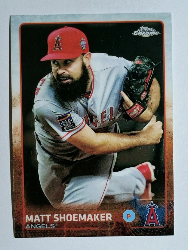 2015 Topps Chrome #75 Matt Shoemaker