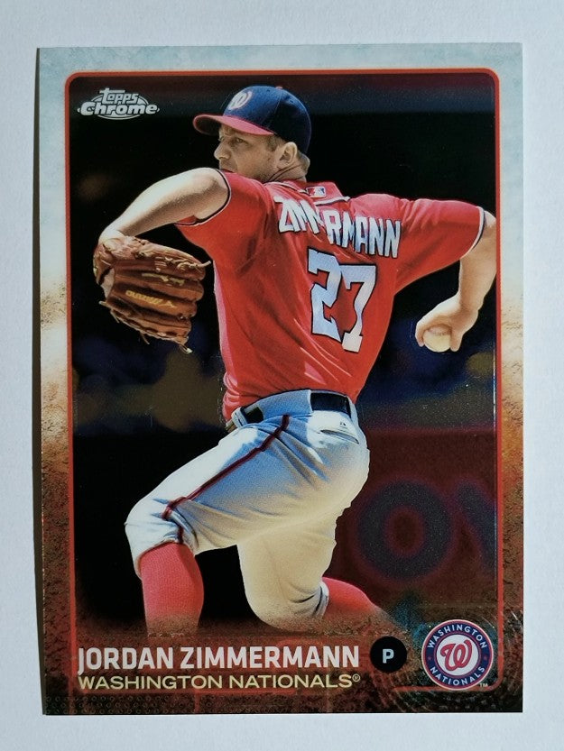 2015 Topps Chrome #79 Jordan Zimmermann