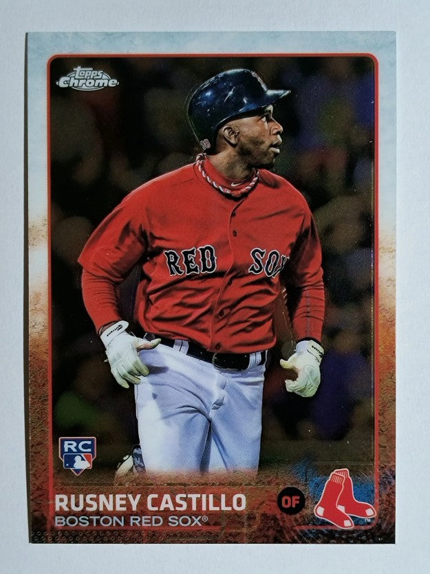2015 Topps Chrome #160 Rusney Castillo RC