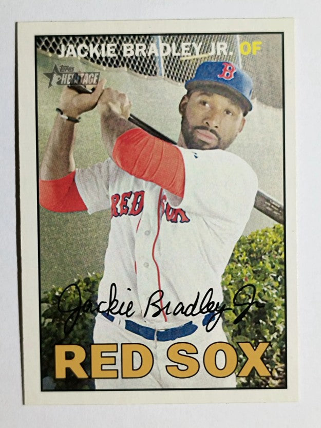 2016 Topps Heritage #91 Jackie Bradley Jr.