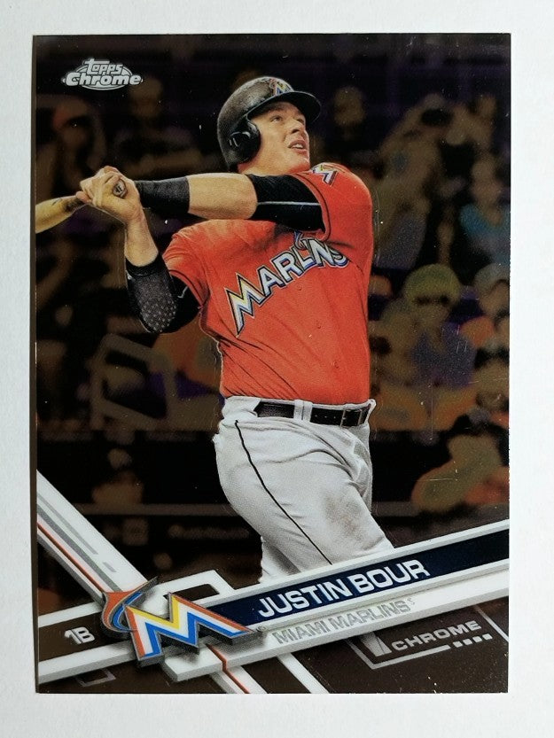 2017 Topps Chrome #181 Justin Bour