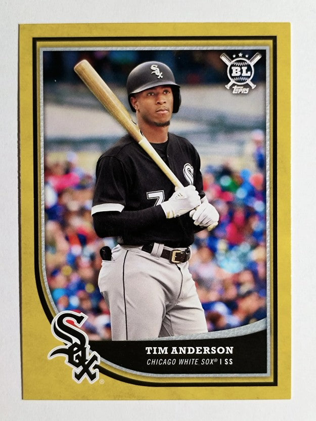 2018 Topps Big League Gold #71 Tim Anderson