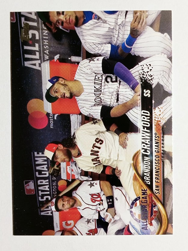 2018 Topps Update #US132 Brandon Crawford AS