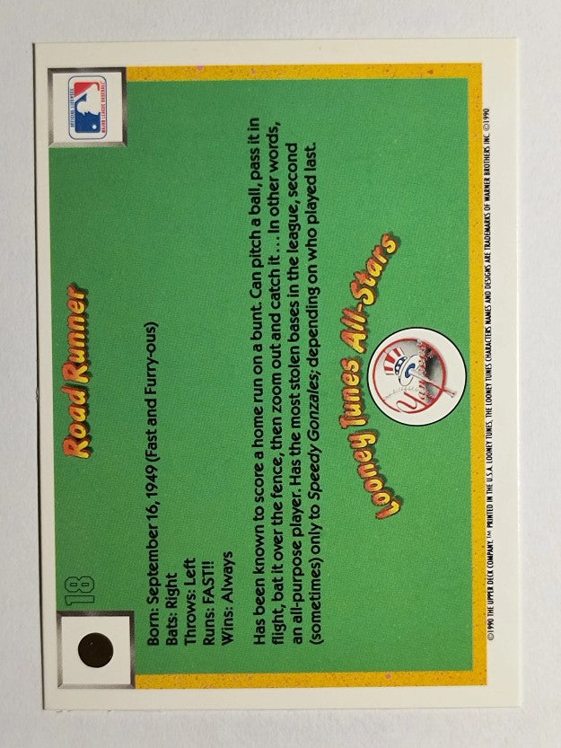 1990 Upper Deck Comic Ball #3 Roadrunner