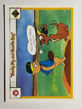 1990 Upper Deck Comic Ball #55 Porky Pig/Charlie the Dog