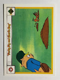 1990 Upper Deck Comic Ball #76 Porky Pig/Charlie the Dog