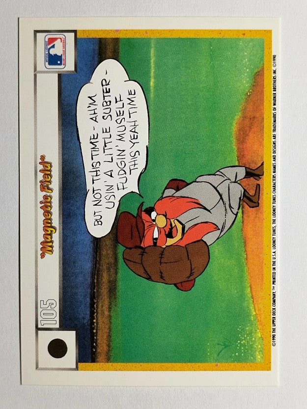 1990 Upper Deck Comic Ball #96 Porky Pig/Charlie the Dog/Magnetic Field
