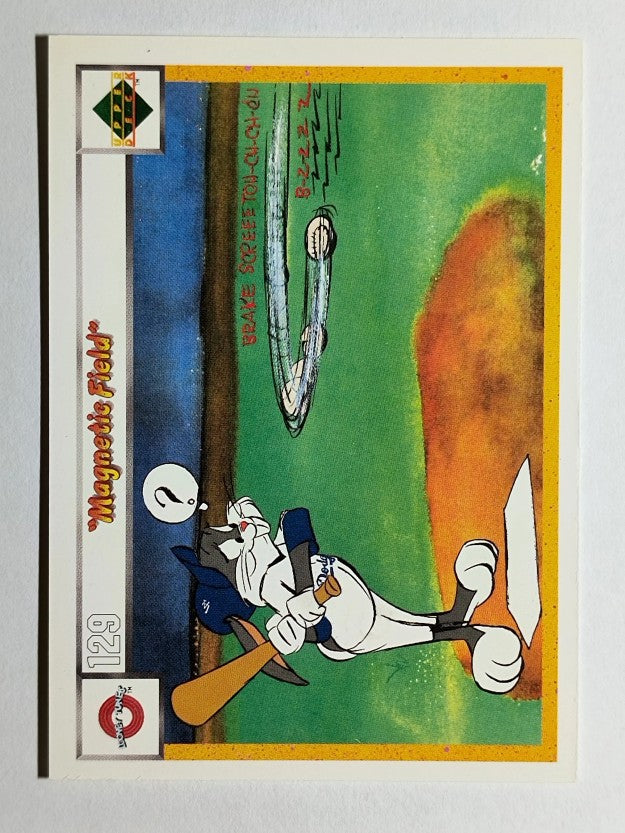 1990 Upper Deck Comic Ball #129 Magentic Field