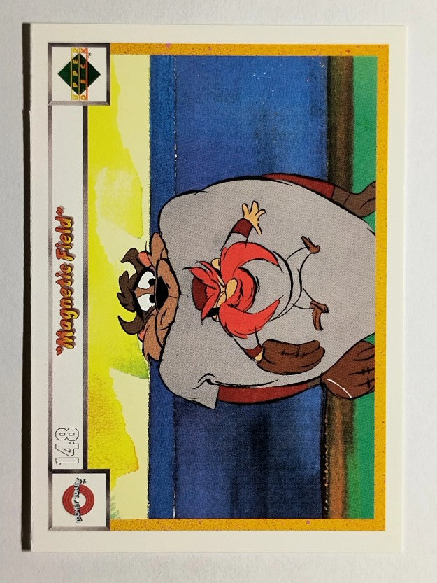 1990 Upper Deck Comic Ball #148 Magentic Field/Swide! Swide!