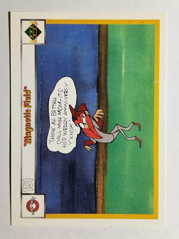 1990 Upper Deck Comic Ball #151 Magentic Field/Swide! Swide!